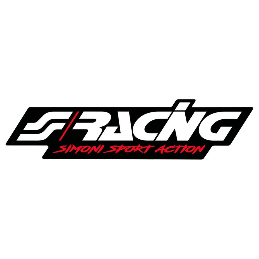 ΑΥΤΟΚΟΛΛΗΤΟ SIMONI RACING LOGO STICKER 120x29mm 1ΤΕΜ