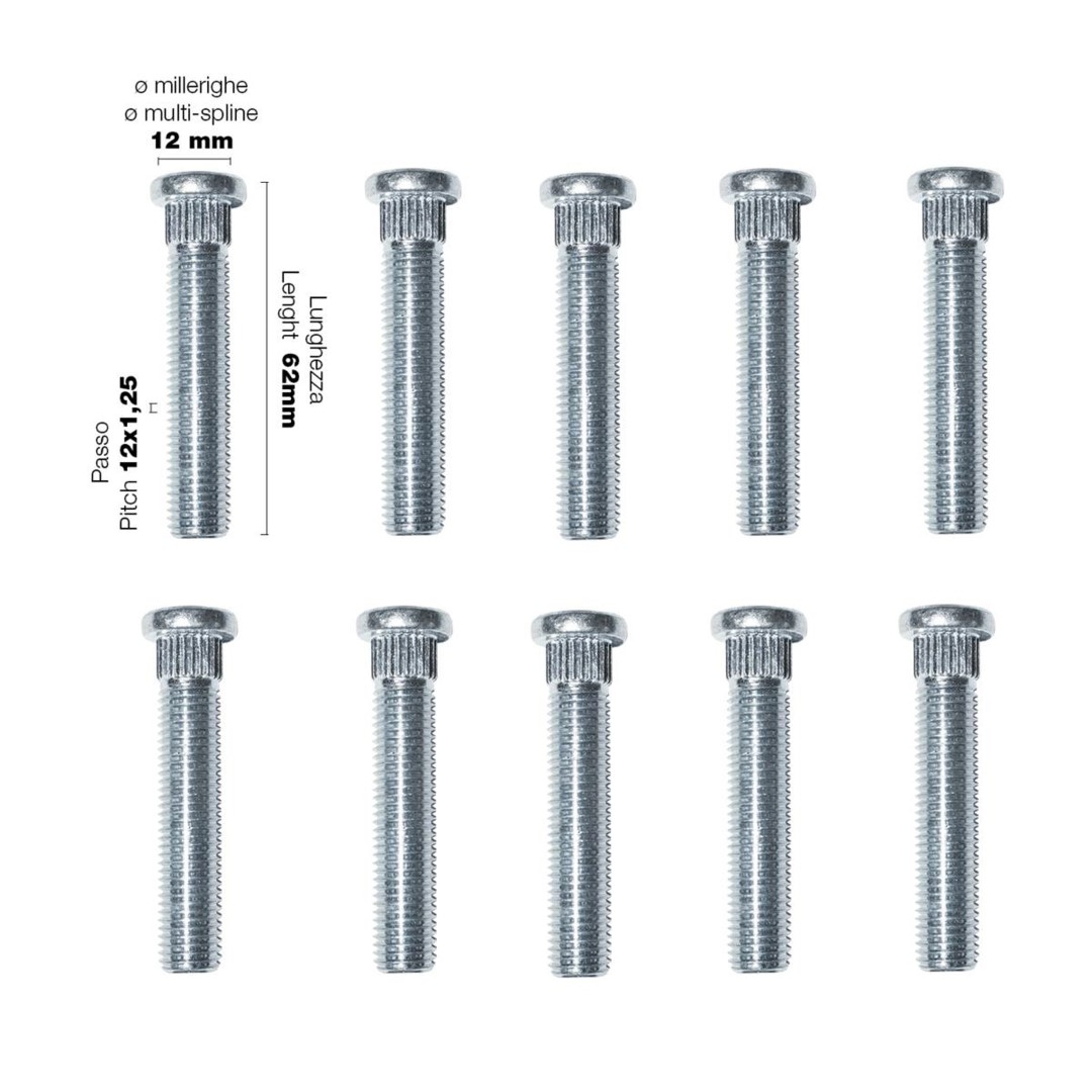 ΜΠΟΥΖΟΝΙΑ 12x125 62mm 10ΤΕΜ