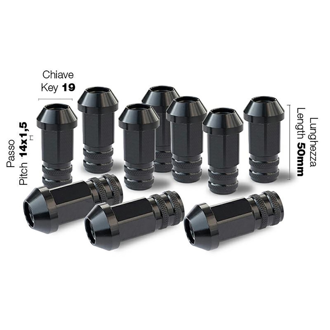 ΠΑΞΙΜΑΔΙ ΚΩΝΙΚΟ 14x15 50mm 19 ΜΑΥΡΟ 10ΤΕΜ