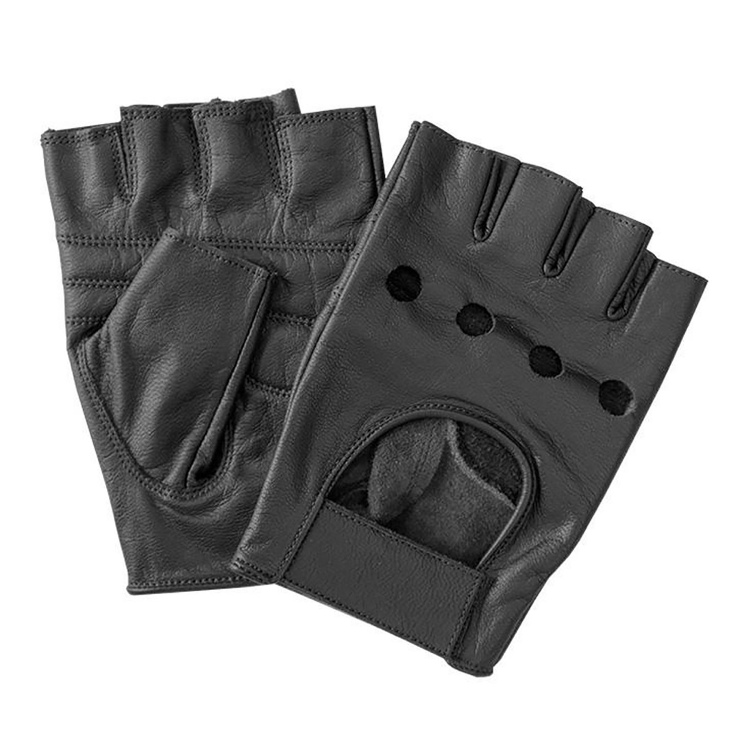 ΓΑΝΤΙΑ ΟΔΗΓΟΥ ΔΕΡΜΑΤΙΝΑ ΜΑΥΡΑ ΜΙΣΑ M VINTAGE GLOVES
