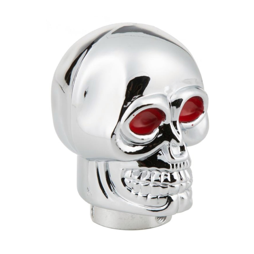 ΠΟΜΟΛΟ ΤΑΧΥΤΗΤΩΝ SKELETOR ΝΕΚΡΟΚΕΦΑΛΗ 62 Χ 43 mm Φ 53 mm ΧΡΩΜΙΟ