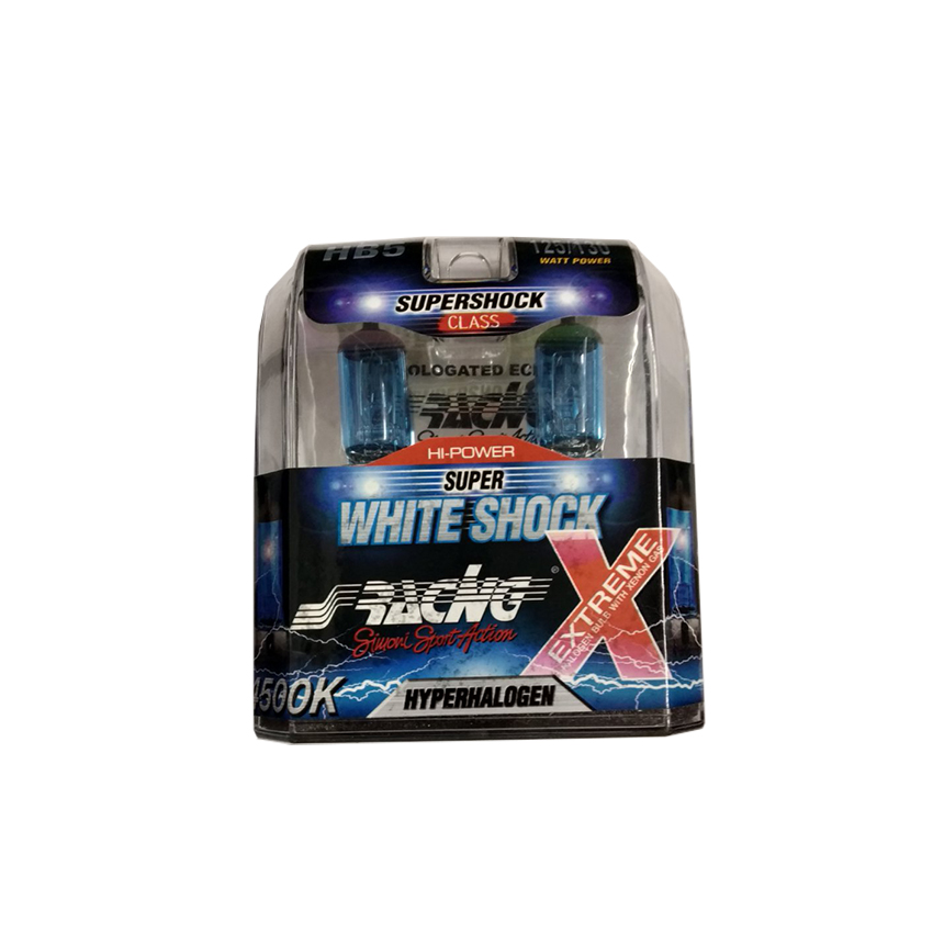 HB5 12V65-55W 125130 4500K SUPER WHITE SHOCK X