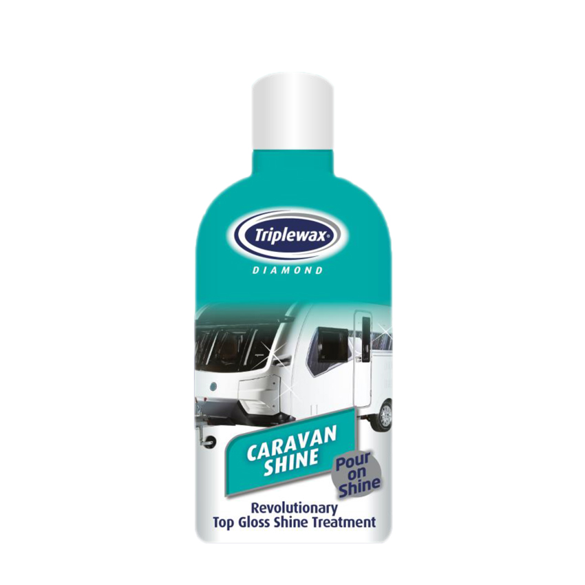 ΥΓΡΟ ΓΥΑΛΙΣΜΑΤΟΣ ΓΙΑ ΤΡΟΧΟΣΠΙΤΟ CARPLAN TRIPLEWAX DIAMOND CARAVAN SHINE POUR ON SHINE 1LT