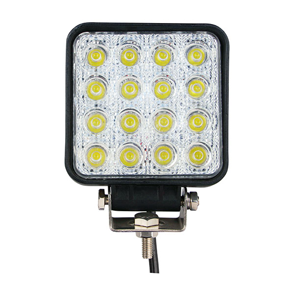ΠΡΟΒΟΛΕΑΣ ΕΡΓΑΣΙΑΣ WORKING LAMPS FLOOD BEAM OSRAM LED 10-30V 48W 3600lm ΤΕΤΡΑΓΩΝΟΣ 110 x 110 x 72 mm M-TECH -1 TEM