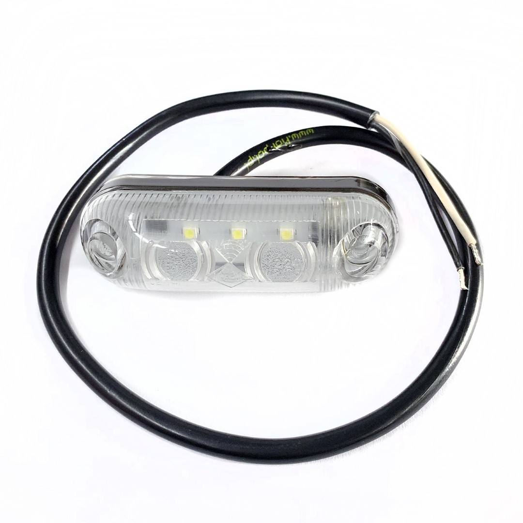 ΦΩΣ ΟΓΚΟΥ LD370 1224V 3LED ΛΕΥΚΟ 8 x 25 -1ΤΕΜ