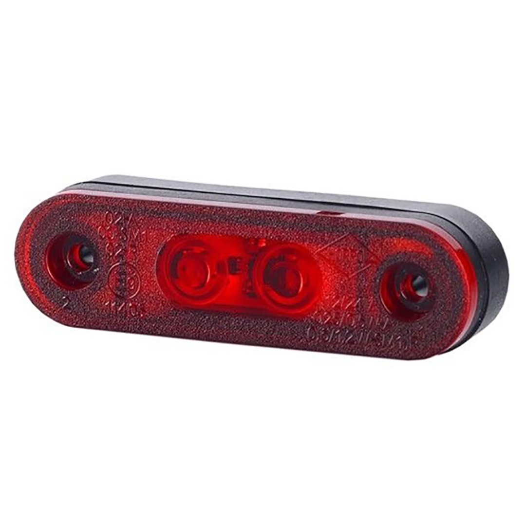 ΦΩΣ ΟΓΚΟΥ LD958 1224V 2LED HORPOL ΚΟΚΚΙΝΟ 79 x 24 cm -1ΤΕΜ