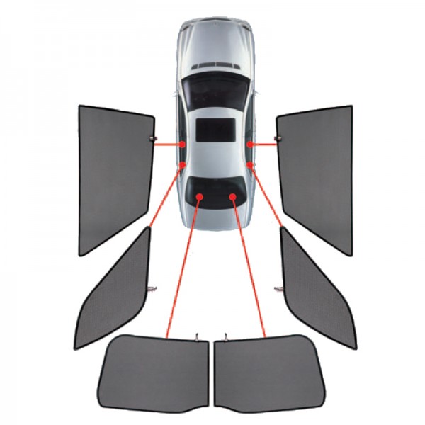 ΚΟΥΡΤΙΝΑΚΙΑ ΜΑΡΚΕ CAR SHADES ΓΙΑ HYUNDAI i30 5p 312 - 6 ΤΕΜ