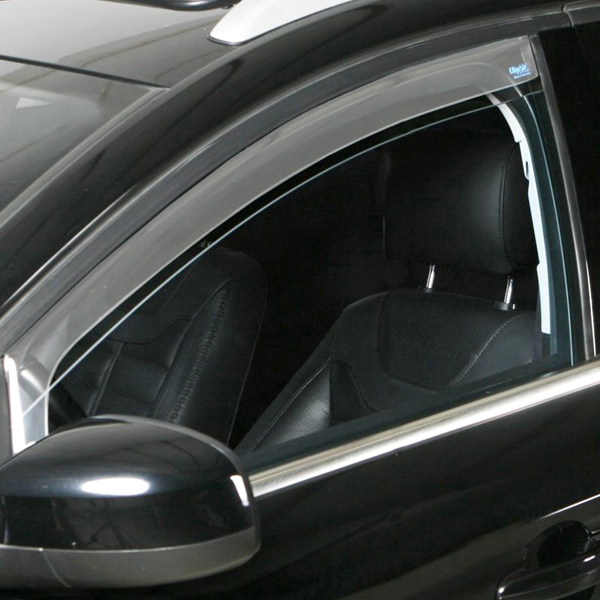 Climair - ΑΝΕΜΟΘΡΑΥΣΤΕΣ ΠΑΡΑΘΥΡΩΝ ΓΙΑ VOLVO S80 4 doors 2006+ V70/XC70 2007+ DARK PROFI (ΕΜΠΡΟΣ) ΣΚΟΥΡΟ ΦΙΜΕ ΠΛΑΣΤΙΚΟ  - 2 ΤΕΜ. (ANEMCLS3567D)