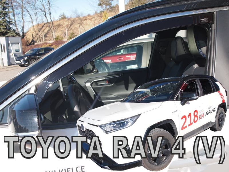 ΑΝΕΜΟΘΡΑΥΣΤΕΣ ΓΙΑ TOYOTA RAV4 V 5D 2019+ / SUZUKI ACROSS 5D 2020+ ΖΕΥΓΑΡΙ ΑΠΟ ΕΥΚΑΜΠΤΟ ΦΙΜΕ ΠΛΑΣΤΙΚΟ HEKO - 2 ΤΕΜ.