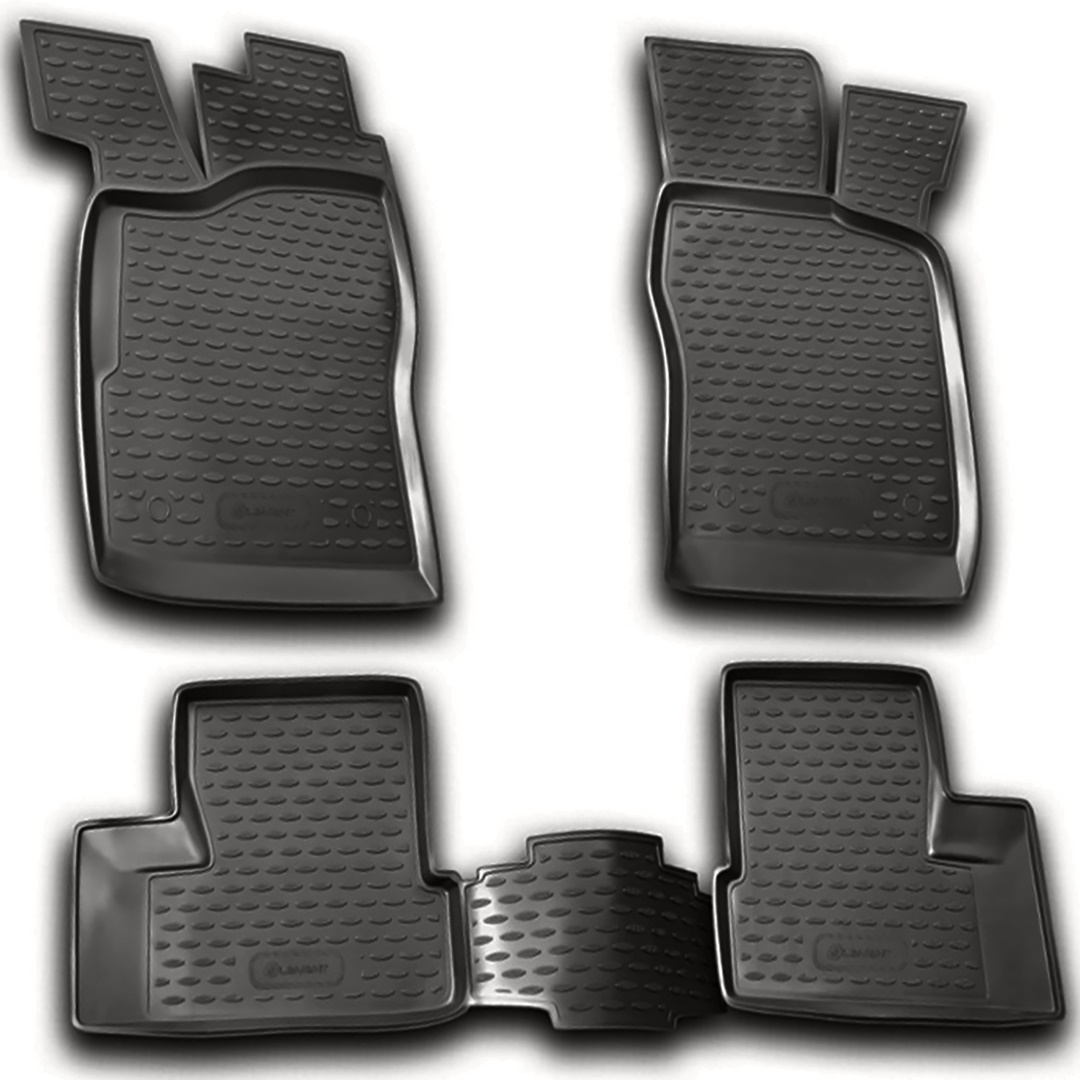 ΜΑΡΚΕ ΠΑΤΑΚΙΑ ΣΕ ΣΚΑΦΗ TPE ΛΑΣΤΙΧΟ ΓΙΑ DAEWOO NEXIA 1995-2007  ΣΕ ΑΝΘΡΑΚΙ ΣΚΟΥΡΟ ΓΚΡΙ ΧΡΩΜΑ NOVLINE - 4 ΤΕΜ
