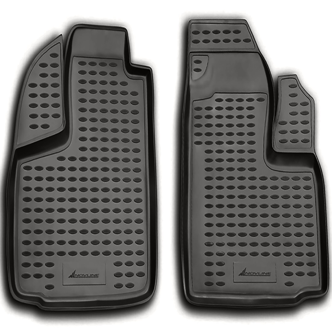 ΜΑΡΚΕ ΠΑΤΑΚΙΑ ΣΕ ΣΚΑΦΗ TPE ΛΑΣΤΙΧΟ ΓΙΑ FIAT DOBLO CARGO 2001-2009  ΣΕ ΑΝΘΡΑΚΙ ΣΚΟΥΡΟ ΓΚΡΙ ΧΡΩΜΑ NOVLINE - 2 ΤΕΜ