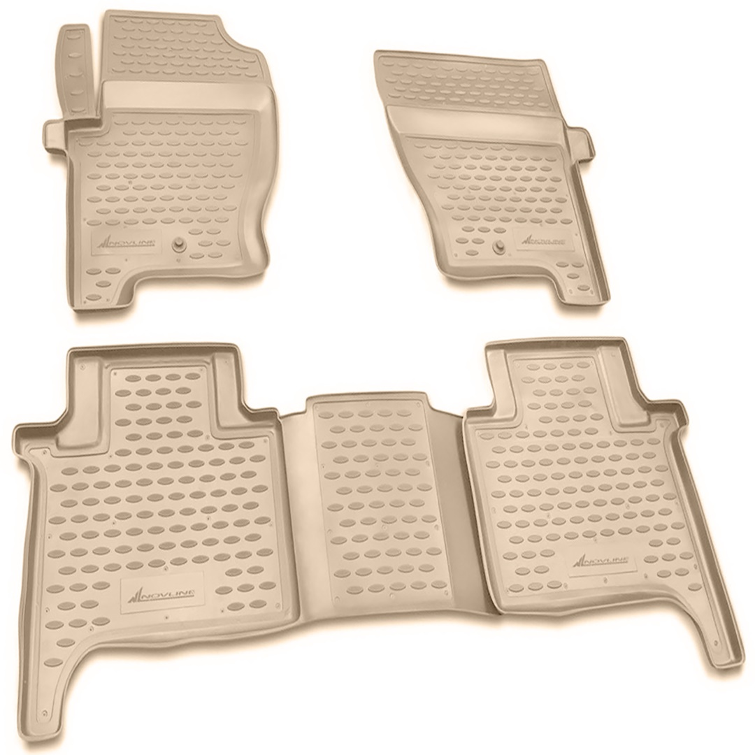 ΜΑΡΚΕ ΠΑΤΑΚΙΑ ΣΕ ΣΚΑΦΗ TPE ΛΑΣΤΙΧΟ ΓΙΑ LAND ROVER RANGE ROVER SPORT 2005-2012  ΣΕ ΜΠΕΖ ΧΡΩΜΑ NOVLINE - 4 ΤΕΜ