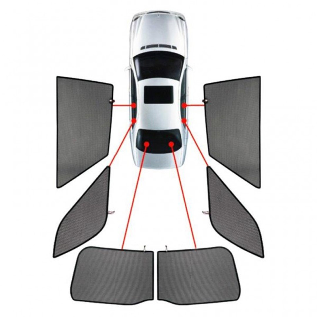 ΚΟΥΡΤΙΝΑΚΙΑ ΜΑΡΚΕ CAR SHADES ΓΙΑ SKODA YETI 5D 2009 - 6 ΤΕΜ