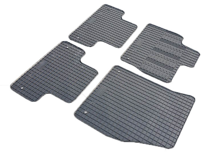 Cik - ΠΑΤΑΚΙΑ ΑΥΤΟΚΙΝΗΤΟΥ ΑΠΟ ΛΑΣΤΙΧΟ ΓΙΑ LAND ROVER RANGE ROVER EVOQUE 2011-2018 ΣΕ ΜΑΥΡΟ ΧΡΩΜΑ ΜΕ ΚΟΥΜΠΩΜΑΤΑ - 4 ΤΕΜ. (RM.LR.0001/CK)