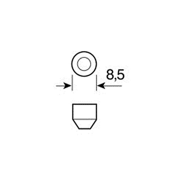 Λαμπακια Σωληνωτα 10W/12V SV8,5X8 - Thumbnail 3