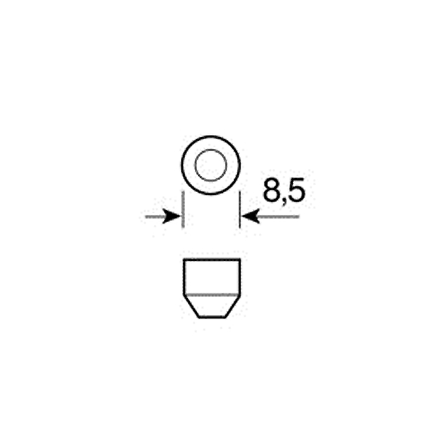 Λαμπακια Σωληνωτα 15W/12V SV8,5X8 - Thumbnail 3