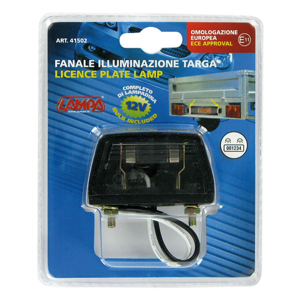 Φωτα Πινακιδας 12/24V Για Τρειλερ (λαμπα C5W - 70 Χ 40 Χ 35MM) - 1 Τεμ. - Thumbnail 3