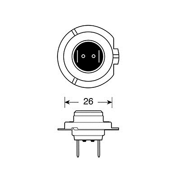 H7 12V/100W  5500K - Ultra White - Thumbnail 5
