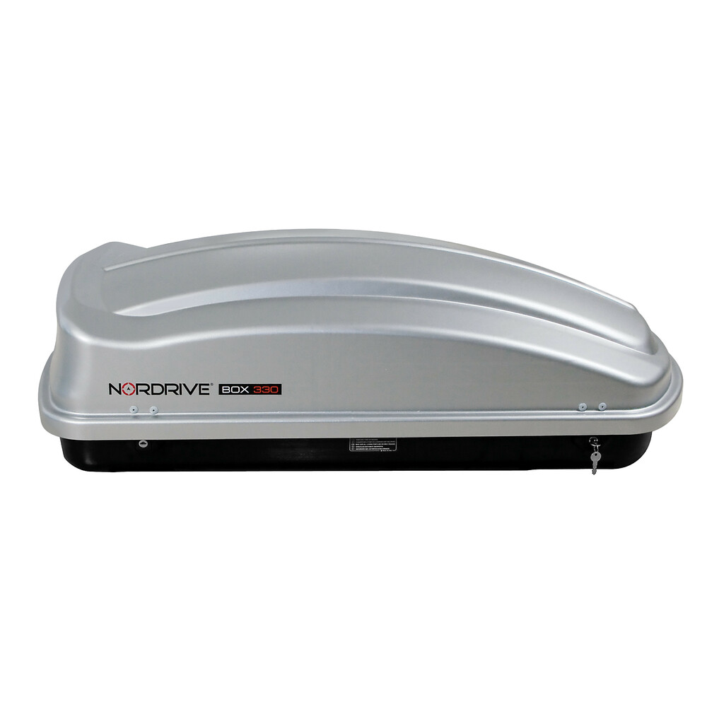 Μπαγκαζιερα Οροφης NORDRIVE Box 330 Lt Γκρι Χρωμα Με Αναγλυφη Υφη - 1 Τεμ. - Thumbnail 3