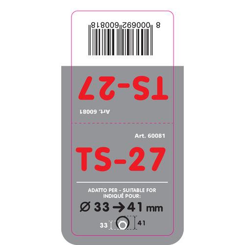 Ακρο Εξατμισης TS-27 Φ 33-41MM - Οβαλ - Thumbnail 4
