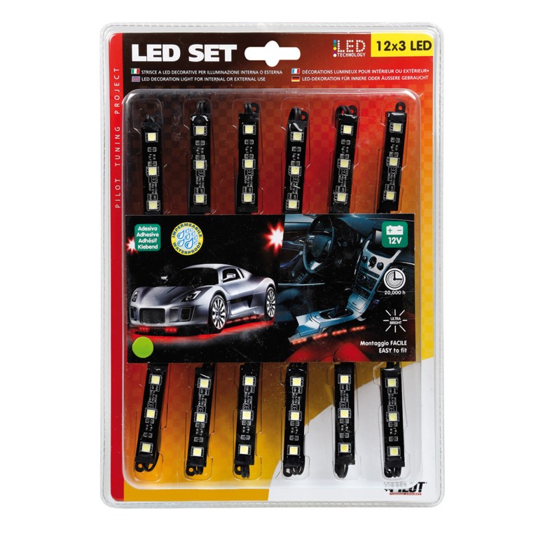 Σετ LED 12X3 Smd Hyper Εξωτερικου/εσωτερικου Διακοσμητικου Φωτισμου 10,6M (αδιαβροχα/λευκα) - Thumbnail 4