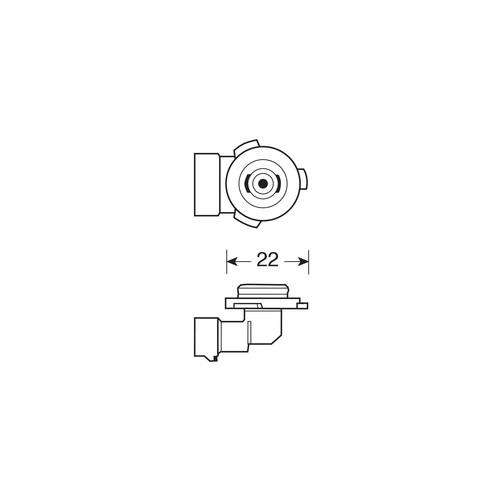 HB4A 12V 51W P22D - Thumbnail 3