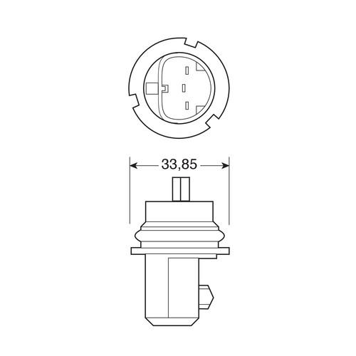 HB5 12V 60/55W PX29T - Thumbnail 3