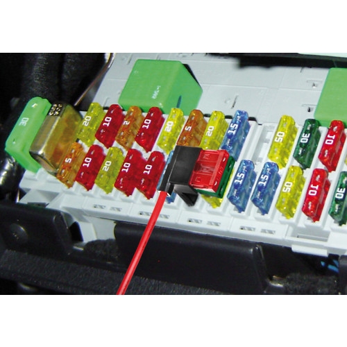 Κλεφτης Ρευματος Απο Ασφαλειοθηκη 12/24V Για Ασφαλειες (standard Fuse) - Thumbnail 4