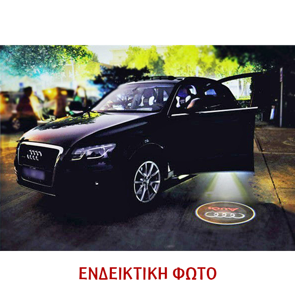 Mini Logo Προτζεκτορες Με Φως Για Τις Πορτες 2τεμ. - Thumbnail 2