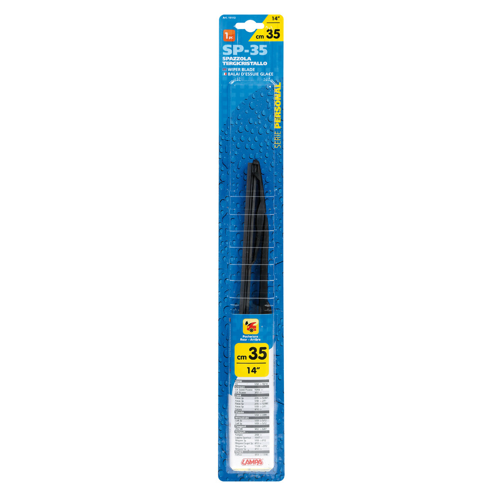 Υαλοκαθαριστηρας Για Πισω Τζαμι Personal SP35 35 Cm (14 Inch) - 1 Τεμ. - Thumbnail 3
