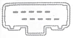 RENAULT MEGANE-2 /LAGUNA-2 ΔΙΠΛΟΣ 10PIN ΔΙΑΚ.ΠΑΡΑΘ. orig.8200315042