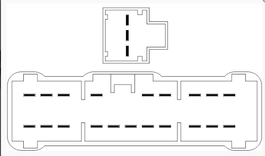 Διακόπτης Για HONDA Fit 07-08 / Jazz 07-08 / City 20 Επαφών - Thumbnail 2