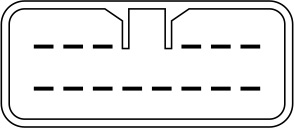 Διακόπτης Για Mitsubishi L200 /lancer /pajero V73 Πολλαπλός 14 Επαφών - Thumbnail 2