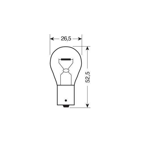 P21W 12V 21W BA15S Μονοπολικό Blu-xenon - Thumbnail 2