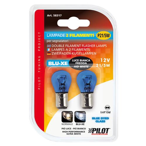 P21/5W 12V BAY15D Διπολικο Blu-xe  Blister - 2τεμ. - Thumbnail 2