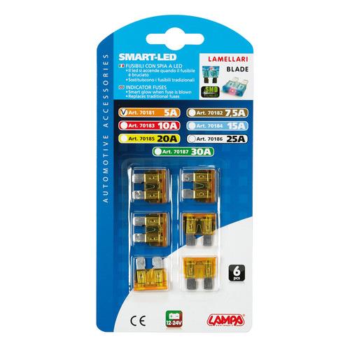 Ασφάλειες 5A 12/24V Smart-LED 6τεμ. - Thumbnail 3
