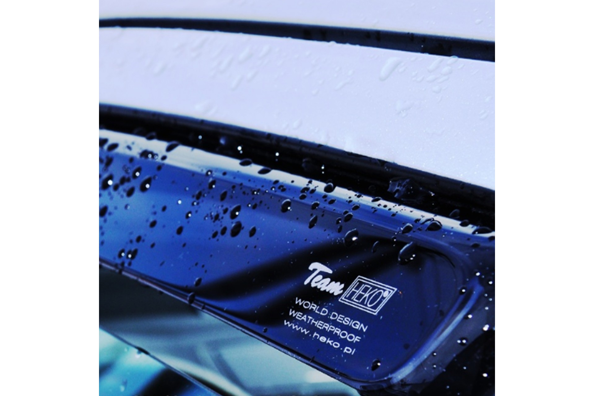 Ανεμοθραυστες Για SUZUKI Vitara  5D 2014+ Ζευγαρι Απο Ευκαμπτο Φιμε Πλαστικο HEKO - 2 Τεμ. - Thumbnail 4