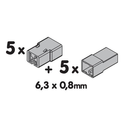 Περίβλημα 2 Θέσεων Για Ασφάλειες 6,3X0.8MM (10τεμ) - Thumbnail 4