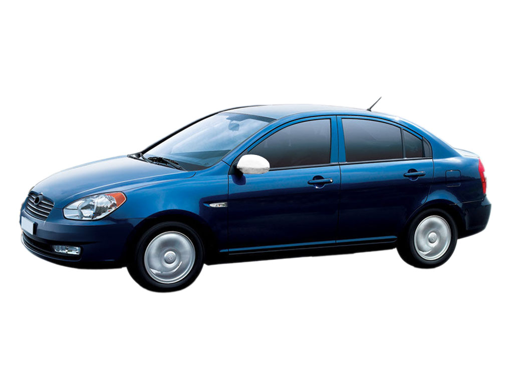 Καπακια Καθρεπτη Χρωμιου Μεταλλικα Για Hyundai Accent /era Sedan 05-11 Χρωμίου ABS