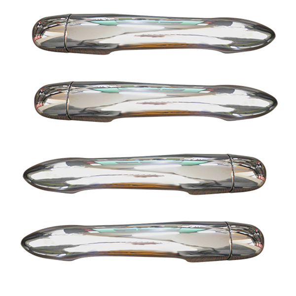 Χερουλια Πορτας Για Renault Scenic 03-09 Χρωμιο Μεταλλικα 4πορτες 4τεμ