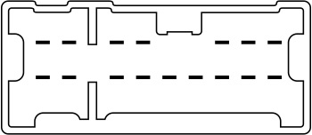 Διακόπτης Παραθύρων Nissan D22 Pick Up /bluebird Πολλαπλός 16PIN - Thumbnail 2
