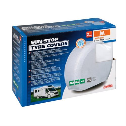 Κουβέρτα Ελαστικού Sun Stop (μ) 69-74CM (27-29 Inch) 2τεμ. - Thumbnail 3