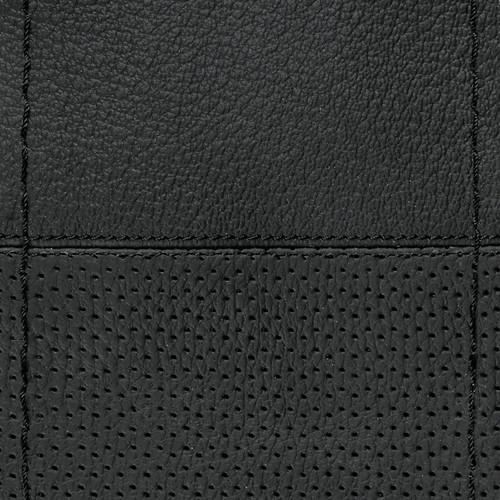 LAMPA Κάλυμμα Τιμονιού Αυτοκινήτου Sport Leather Top Grip Δετό 37-39εκ. Λείο & Διάτρητο Γνήσιο Δέρμα Μαύρο Με Μαύρη Ραφή 1-τεμ. (L3299.8) - Thumbnail 2