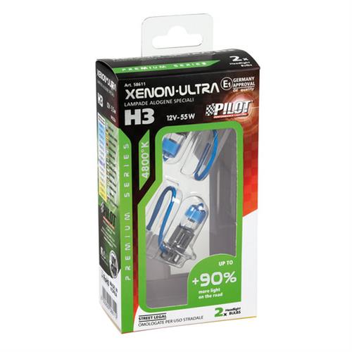 H3 12V 55W PK22S Xenon Ultra 4.800K +90%  2τεμ. - Thumbnail 4