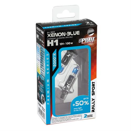 H1 12V 100W P14,5S Xenon Blue 5.000K +50% 2τεμ. - Thumbnail 3