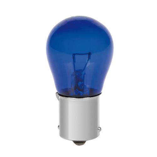 P21W 12V 21W BA15S Μονοπολικο Μπλε Blue Dyed-glass 2τεμ. Blister