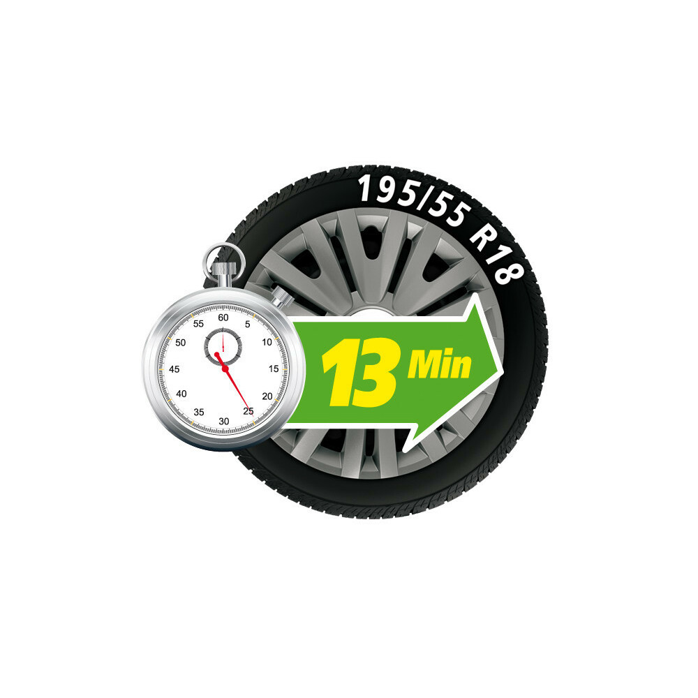 Κομπρεσέρ Ελαστικών 12V 450ML Με Υγρό Επισκευής 450ML Μανόμετρο Και Μετρητή Πίεσης - Thumbnail 13