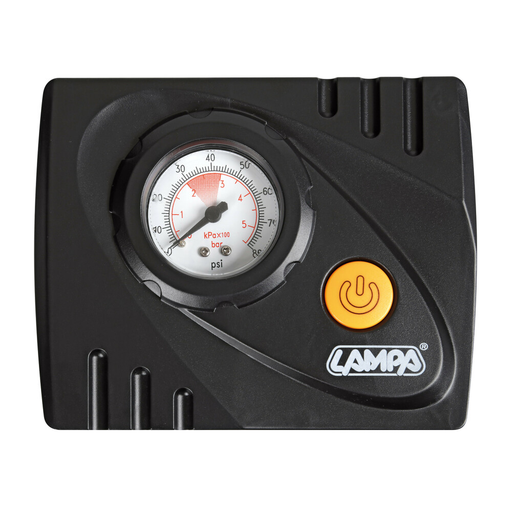 Κομπρεσέρ Ελαστικών 12V 450ML Με Υγρό Επισκευής 450ML Μανόμετρο Και Μετρητή Πίεσης - Thumbnail 2
