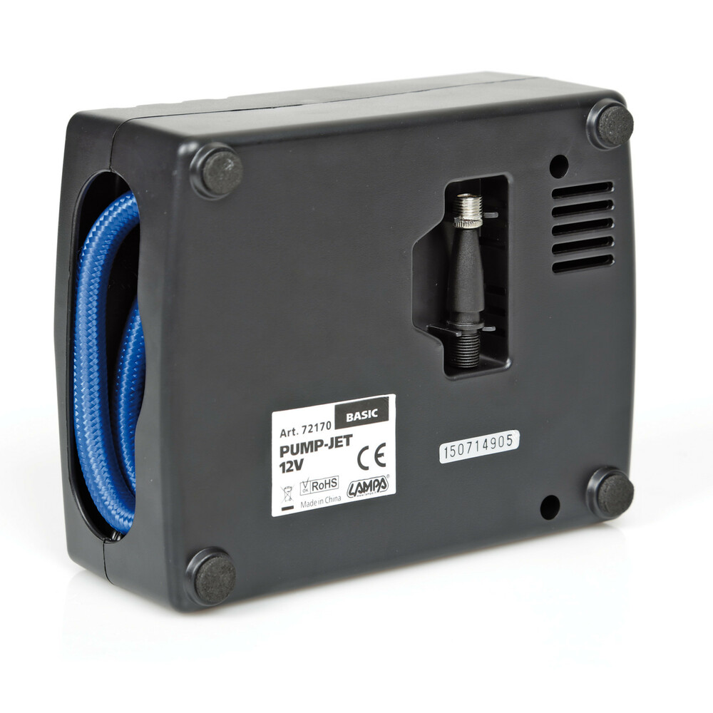 Κομπρεσέρ Ελαστικών 12V 450ML Με Υγρό Επισκευής 450ML Μανόμετρο Και Μετρητή Πίεσης - Thumbnail 4