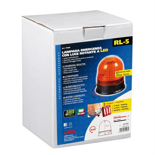 Φαρος RL-5 12V/24V 3 Χρησεων (πορτοκαλι/βιδωτος - 140 Χ 150 Mm) - Thumbnail 5